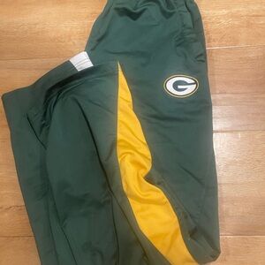 NFL Kids Green and Yellow Sweatpants​